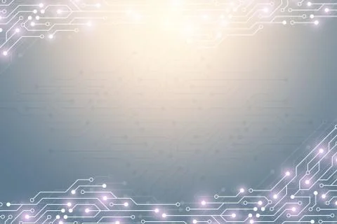 Abstract technology background with circuit board texture. Graphic design Stock Illustration