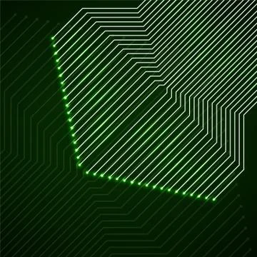 Abstract technology background with circuit board, circuit board pattern Stock Illustration