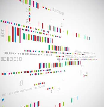 Abstract technology background. Color fun. 스톡 일러스트
