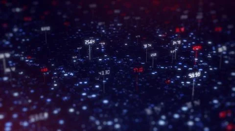 Abstract technology background with computer programming code and digital dat イラスト素材