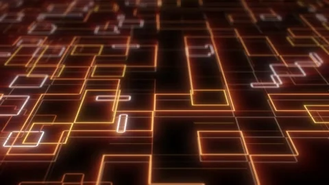 Abstract technology background concept. Motion of digital data flow Stock Footage 246683854