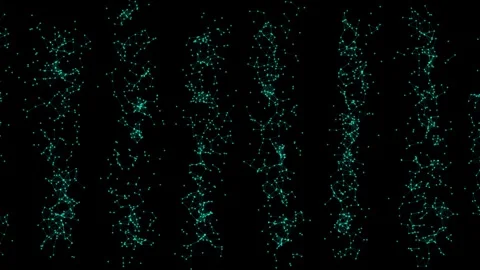 Abstract technology background. creative background with lines and dots Stock Footage 277001657