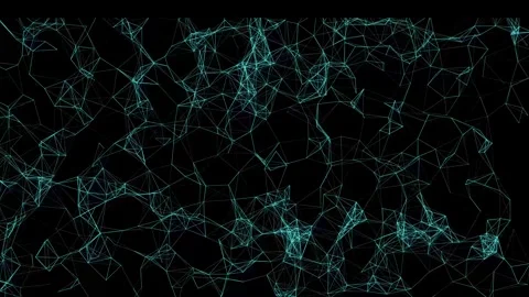 Abstract technology background. creative background with lines and dots Stock Footage 277001783