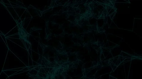 Abstract technology background. creative background with lines and dots Stock Footage 277005747