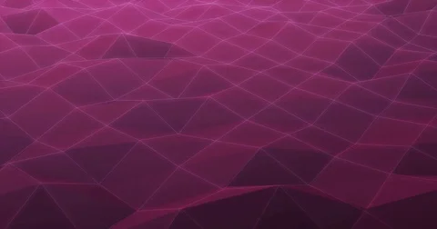 Abstract Technology Background with Creative Polygon Pattern Stock Footage 84082404