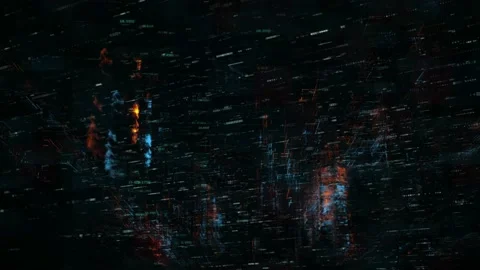 Abstract technology background digital city style Stock Footage 151746847