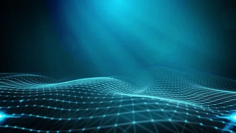 Abstract  technology background. Digital data Video stock 84149391