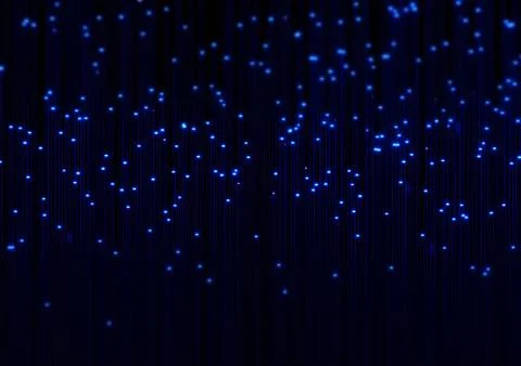 Abstract technology background , fiber optics 3d rendering Stock Illustration