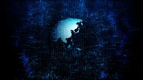 Abstract technology background Stock Footage 91649985