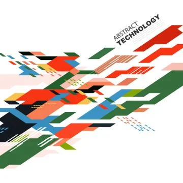 Abstract technology background futuristic concept. Stock Illustration