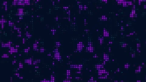 Abstract Technology Background. futuristic cyberspace. data, hi-tech concept Stock Footage 183704045