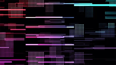 Abstract technology background. Futuristic cyberspace, data, hi tech concept Vídeo Stock 327257581