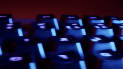 Abstract Technology Background – Futuristic Digital Flow Video stock 316456259