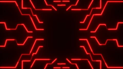 Abstract Technology Background Futuristic Technological Interface Motion Concept Stock Footage 163927975