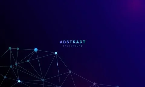 Abstract technology background with futuristic wave and line 스톡 일러스트