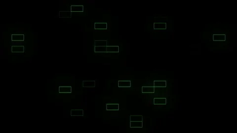 Abstract technology background with geometric squares pattern design 스톡 동영상 339306171
