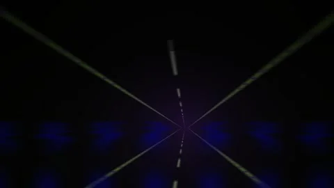 Abstract technology background with glowing lines and blue pixels. Stock Footage 337455309