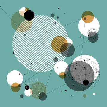 Abstract Technology Background. Good for financial annual cover design, broch Illustration