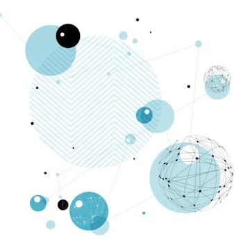 Abstract Technology Background. Good for financial annual cover design, broch Stock Illustration