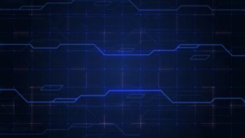 Abstract technology background Head-up display HUD graphic user interface 스톡 일러스트