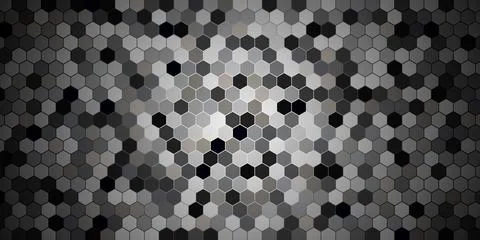 Abstract technology background with hexagon pattern design modern Stock Illustration