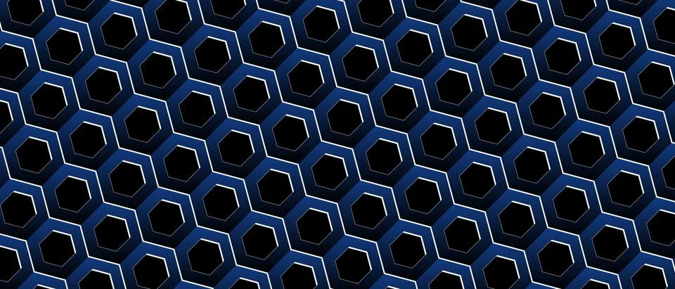 Abstract Technology background with hexagons. Modern vector illustration EPS 10 Stock Illustration