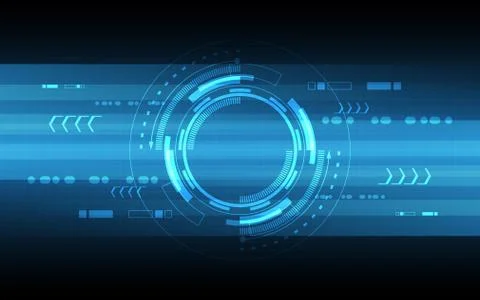 Abstract technology background hi speed communication concepte Stock Illustration