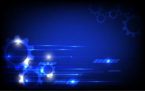 Abstract technology background hi speed communication concept Stock Illustration