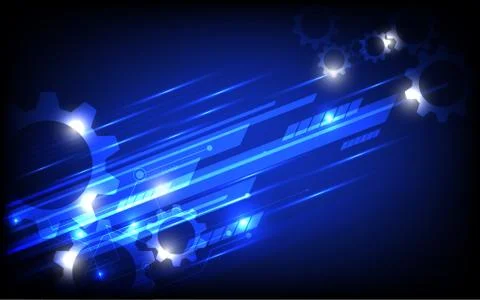 Abstract technology background hi speed communication concept Stock Illustration