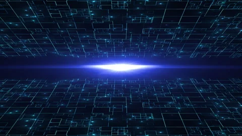 Abstract technology background Hi tech communication digital background Stock Footage 342710335