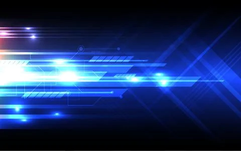 Abstract technology background Hi-tech communication concept innovation backg Stock Illustration