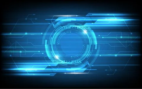 Abstract technology background Hi-tech communication concept innovation backg Stock Illustration