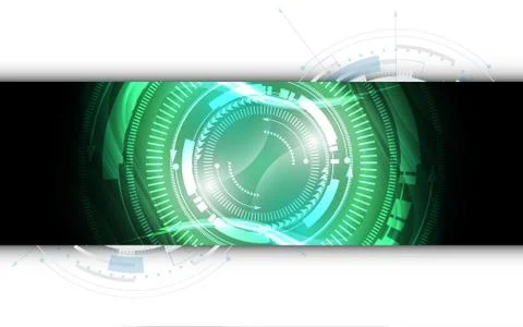 Abstract technology background Hi-tech communication concept futuristic innov Stock Illustration
