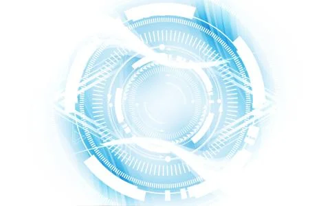 Abstract technology background Hi-tech communication concept futuristic innov Stock Illustration