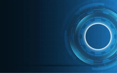 Abstract technology background Hi-tech communication concept innovation backg Stock Illustration