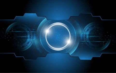 Abstract technology background Hi-tech communication concept innovation backg Stock Illustration