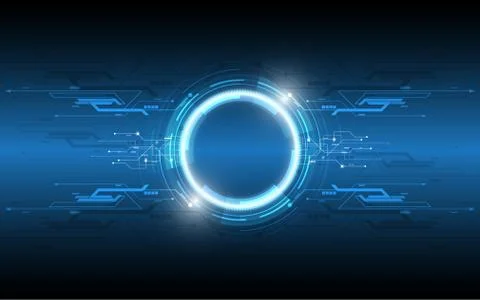 Abstract technology background Hi-tech communication concept innovation backg Stock Illustration