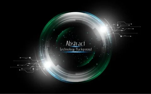 Abstract technology background Hi-tech communication concept innovation backg Stock Illustration
