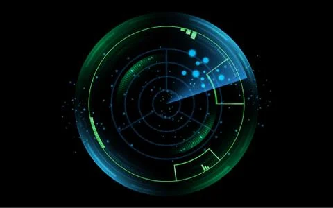 Abstract technology background Hi-tech communication concept innovation backg Stock Illustration