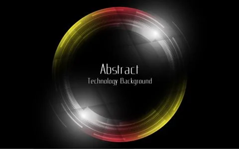 Abstract technology background Hi-tech communication concept innovation backg Illustrazione stock