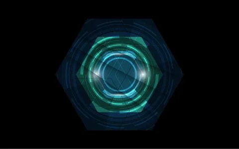 Abstract technology background Hi-tech communication concept innovation backg Stock Illustration