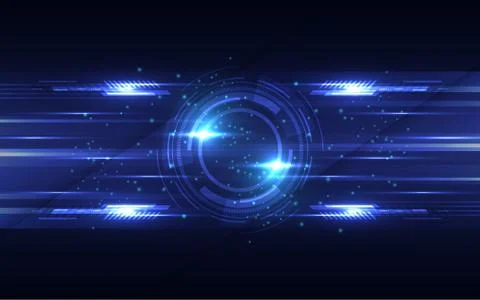 Abstract technology background Hi-tech communication concept innovation backg Stock Illustration