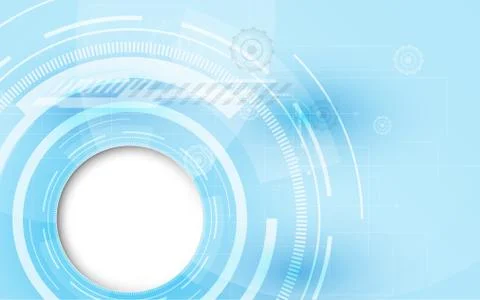 Abstract technology background Hi-tech communication concept innovation backg Stock Illustration