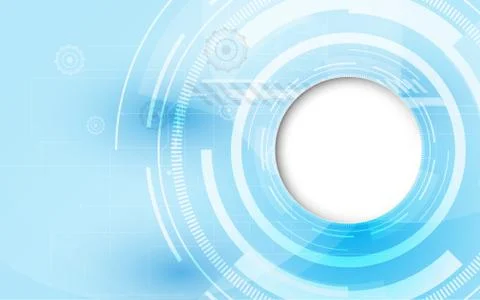 Abstract technology background Hi-tech communication concept innovation backg Stock Illustration