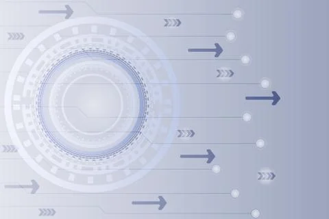 Abstract technology background Hi tech communication  digital  background Stock Illustration