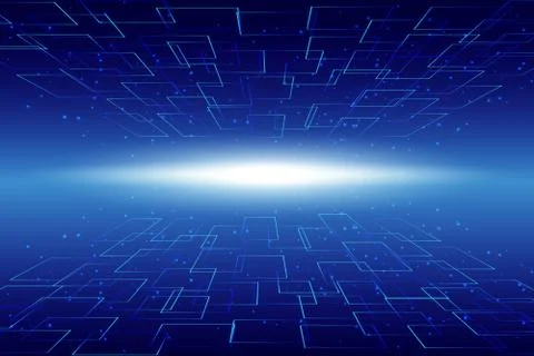 Abstract technology background Hi tech communication  digital  background Stockillustratie