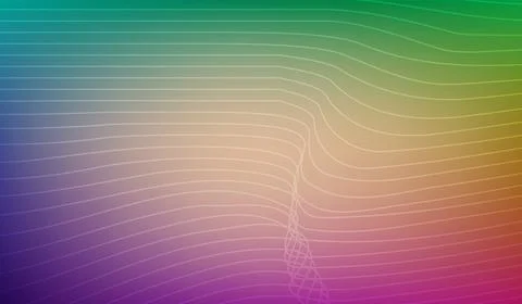 Abstract technology background Hi-tech communication concept innovation backg Stock Illustration