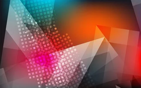 Abstract technology background Hi-tech communication concept innovation backg Stock Illustration