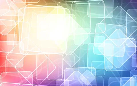 Abstract technology background Hi-tech communication concept innovation backg Illustrazione stock