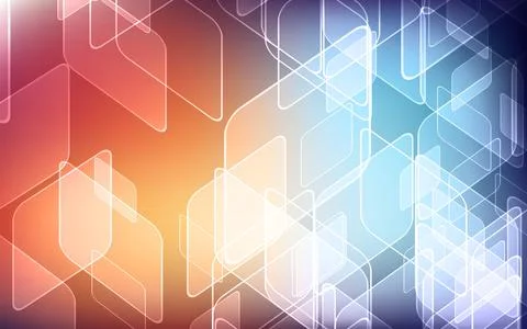 Abstract technology background Hi-tech communication concept innovation backg Stock Illustration